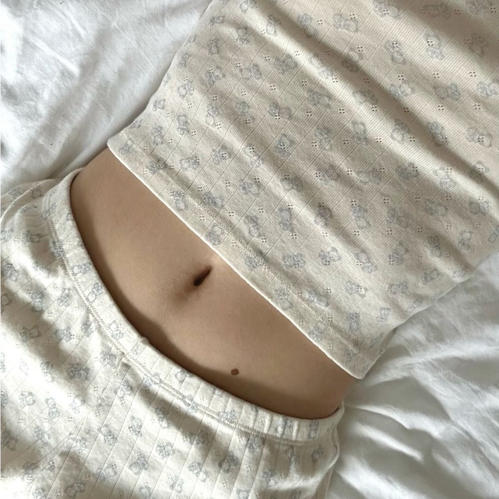 Brandy Melville pajama pants teddy bear